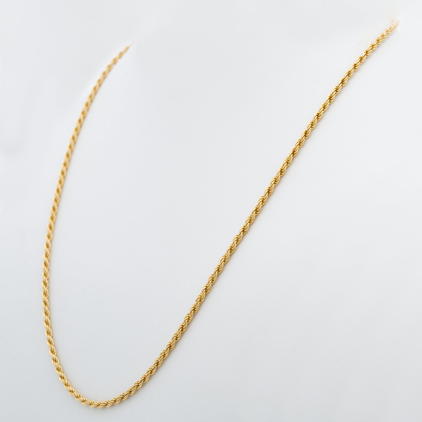 14K SOLID GOLD ROPE CHAIN