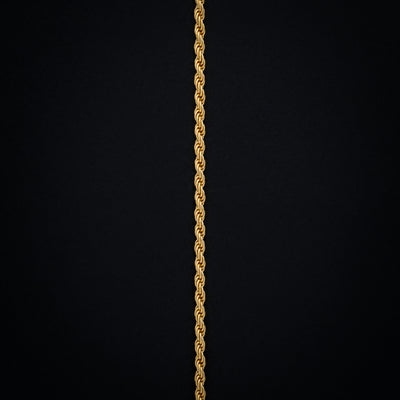 14K SOLID GOLD ROPE CHAIN