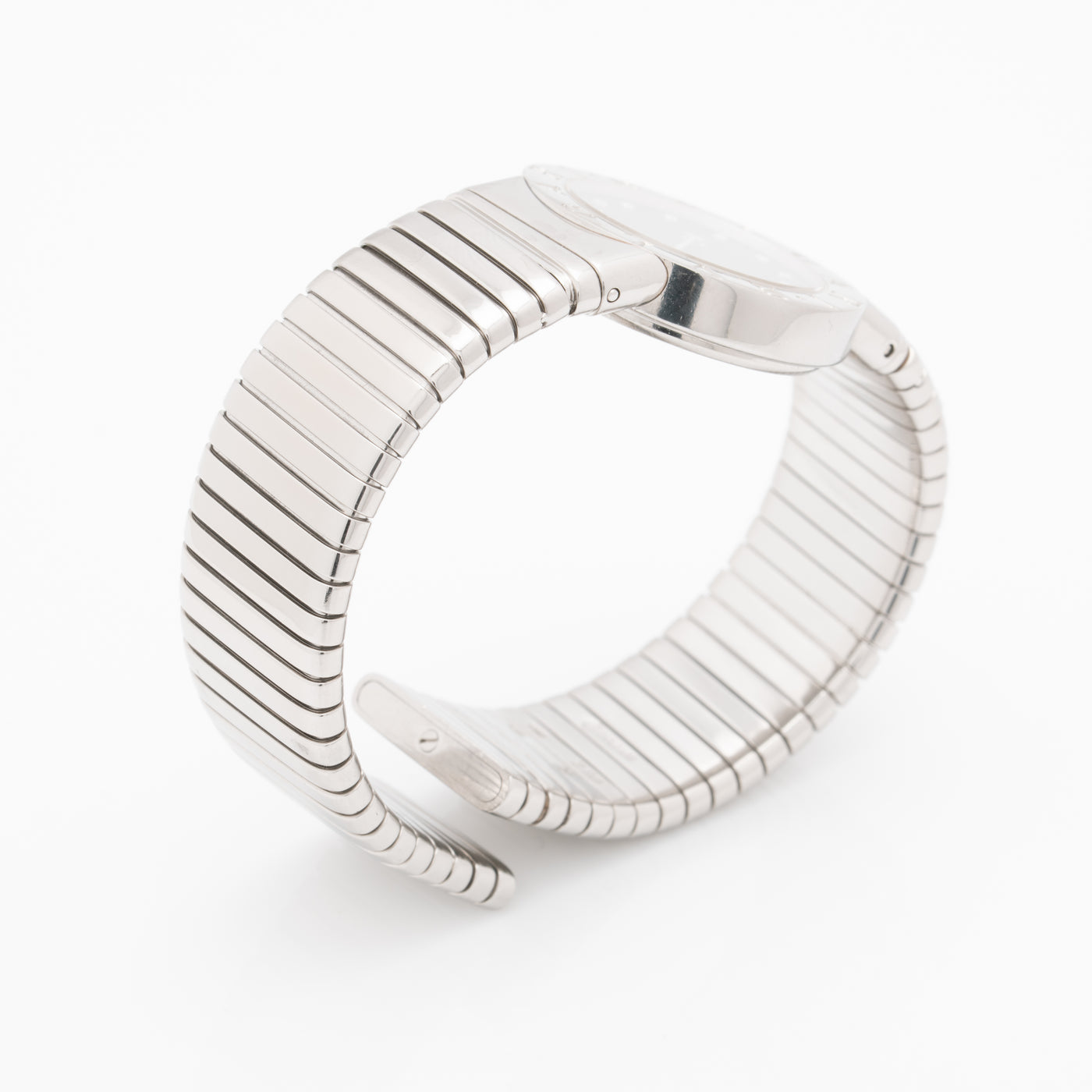 BVLGARI BULGARI STAINLESS STEEL WITH DIAMOND DIAL MODEL BB 26 2TS