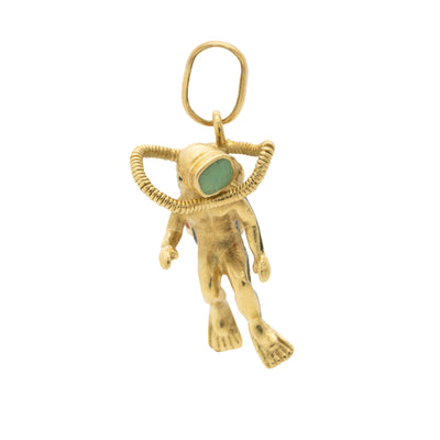 SCUBA DIVER VINTAGE CHARM c.1970s