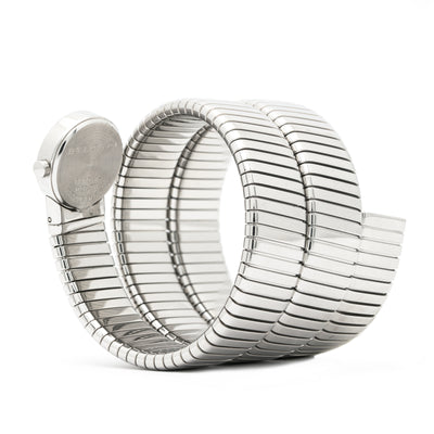 BVLGARI STAINLESS STEEL TUBOGAS WRAP BB191TS