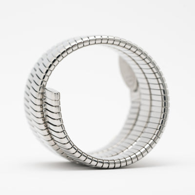 BVLGARI STAINLESS STEEL TUBOGAS WRAP BB191TS