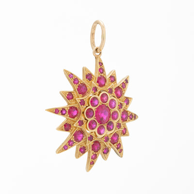 STAR RUBY NECKLACE PENDANT
