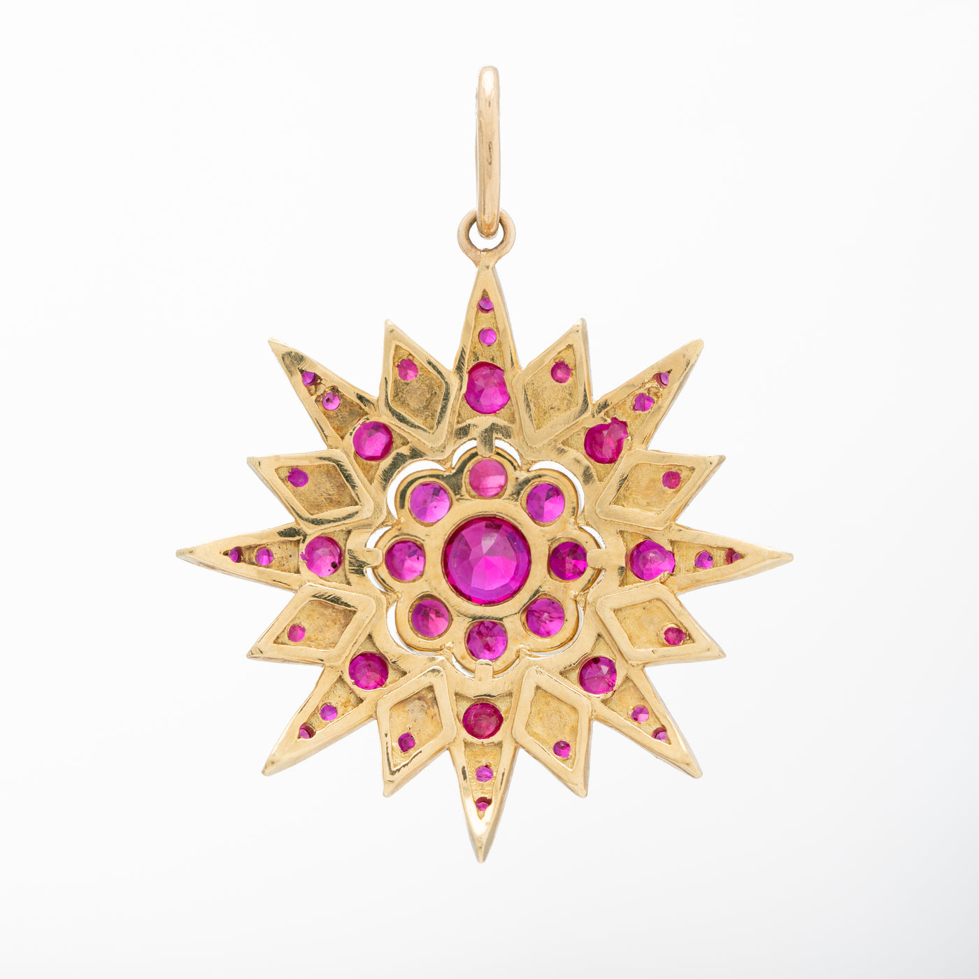 STAR RUBY NECKLACE PENDANT
