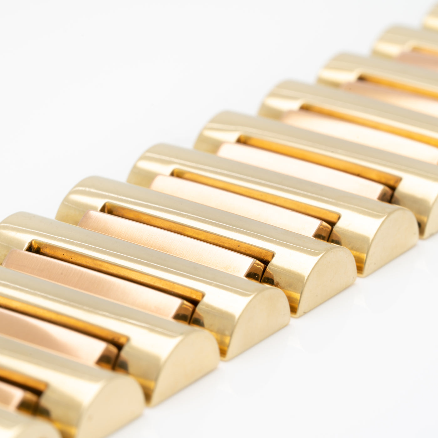 RETRO VINTAGE GOLD BRACELET c.1940s