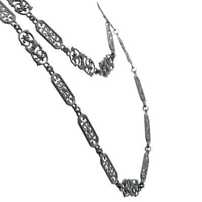 BERLIN LONG CHAIN IRON NECKLACE c.1810