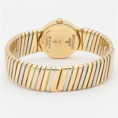 BVLGARI GOLD WATCH TRI-COLOR TUBOGAS