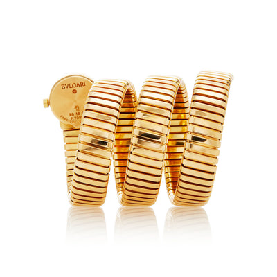 BVLGARI YELLOW GOLD TUBOGAS WRAP BB19IT