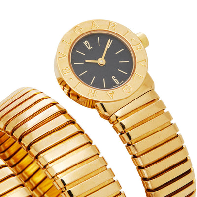 BVLGARI YELLOW GOLD TUBOGAS WRAP BB19IT