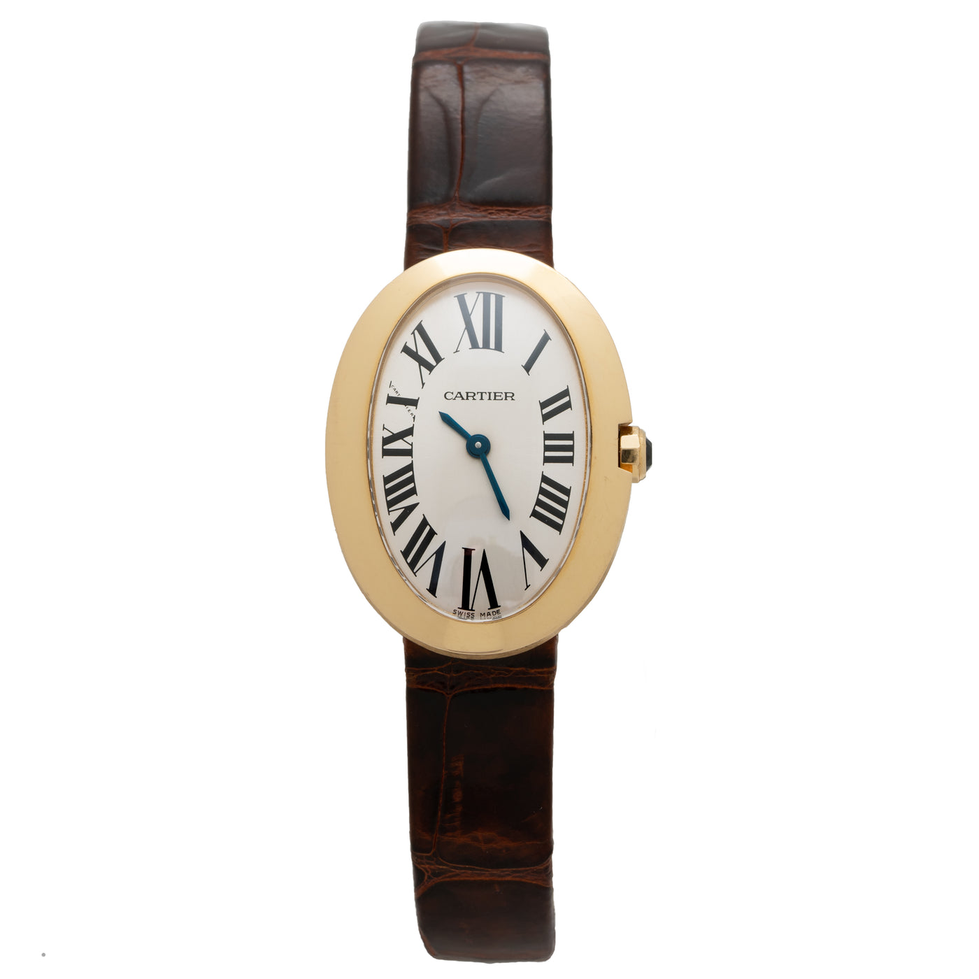 CARTIER 18K YELLOW GOLD BAIGNOIRE MODEL W8000009