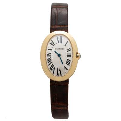 CARTIER 18K YELLOW GOLD BAIGNOIRE MODEL W8000009