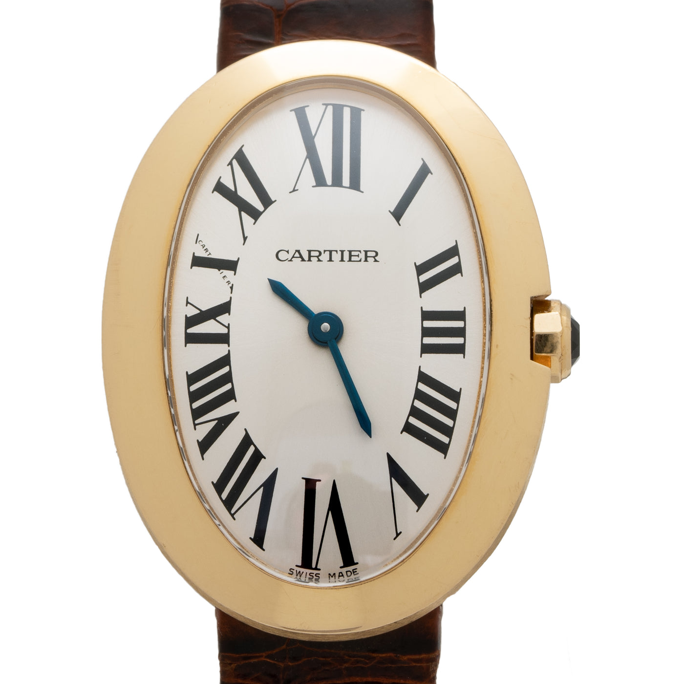 CARTIER 18K YELLOW GOLD BAIGNOIRE MODEL W8000009