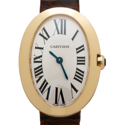 CARTIER 18K YELLOW GOLD BAIGNOIRE MODEL W8000009