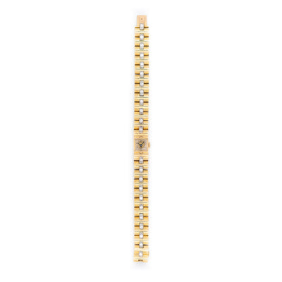 VAN CLEEF & ARPELS 18K YELLOW GOLD AND 3.0CTS DIAMOND TIMEPIECE c.1940s