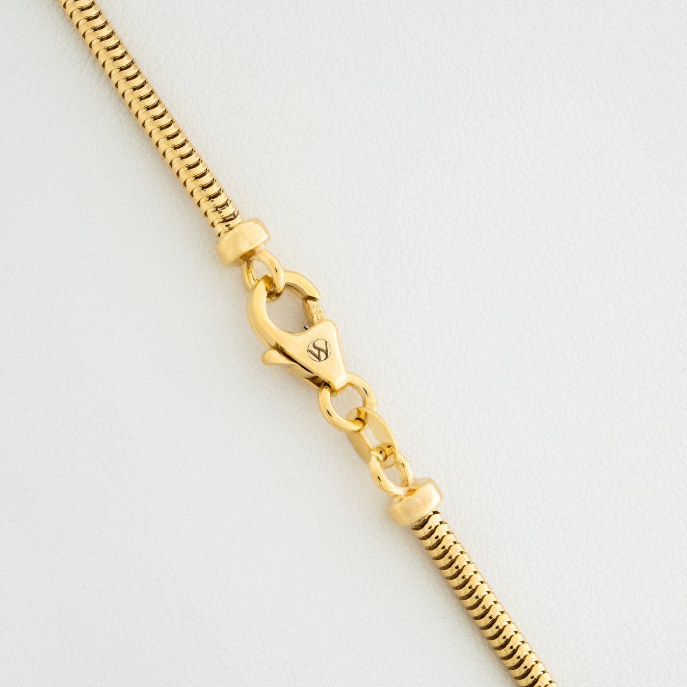 14K SOLID GOLD SNAKE CHAIN