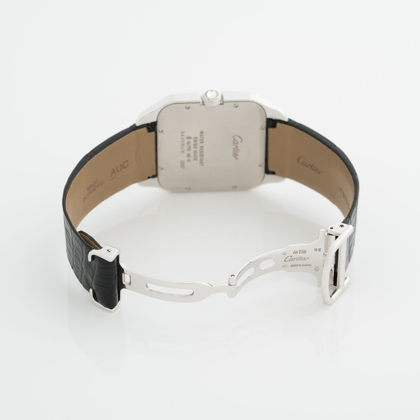 CARTIER SANTOS DUMONT WITH DIAMONDS