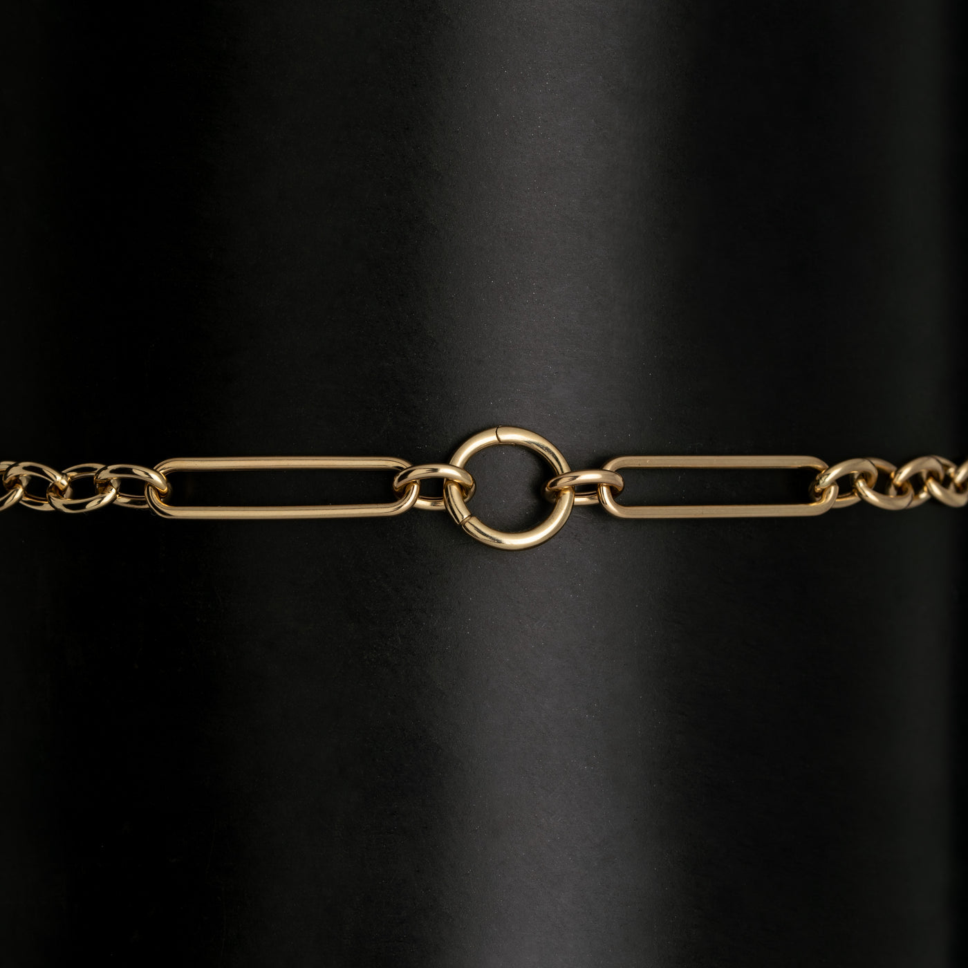 14K CHARM HOLDER CHAIN