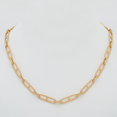 14K SOLID GOLD H CHAIN