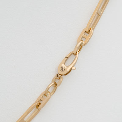 14K SOLID GOLD H CHAIN