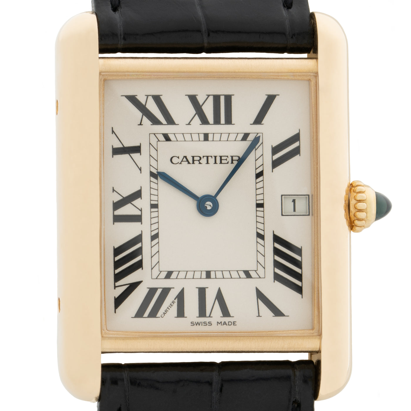 Cartier Tank Louis Cartier 18K Rare 2441 Gelbgold 750