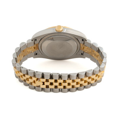 2016 ROLEX DATEJUST STAINLESS STEEL AND 18 KARAT GOLD AND DIAMONDS MODEL 116243